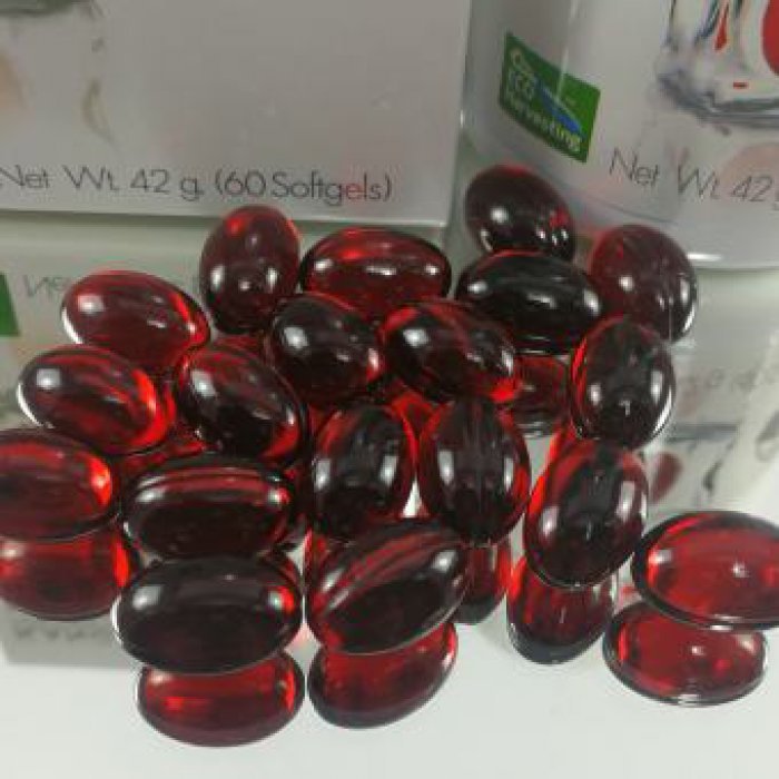 คังเซนคริวออยล์ Kangzen Krill Oil บำรุงสายตาบำรุงสมองลดคลอเลสเตอรอล 60 แคปซูล