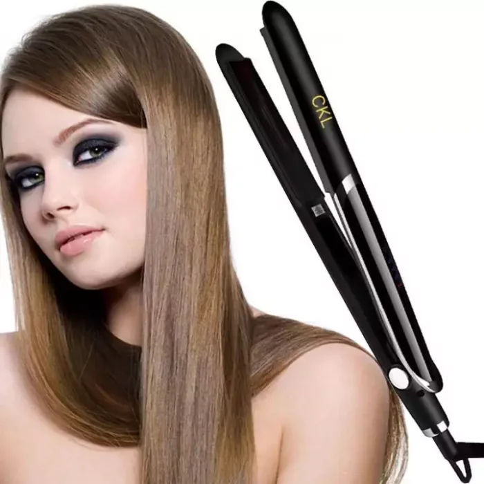 CKL109 ของแท้ ถูกกว่า!! เครื่องหนีบผม CKL CKL-109 ที่หนีบผม เครื่องหนีบผม ทำผมตรงหรือเป็นลอน เครื่องม้วนผม ที่ม้วนผม ผมตรงสวยเป็นธรรมชาติ ร้อนเร็ว 160°C - 220°C ควบคุมอุณหภูมิได้ เคลือบเซรามิก ถนอมเส้