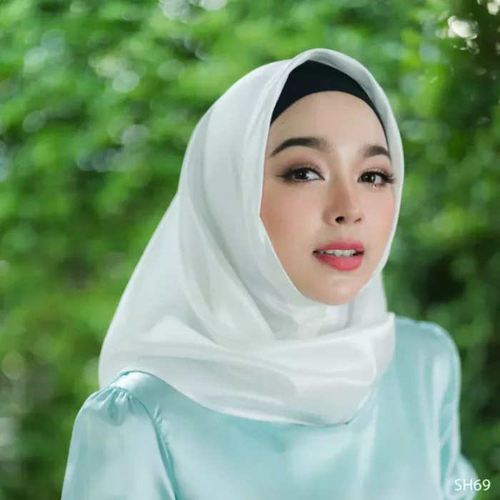 ผ้าพันแบบเย็บใต้คาง ผ้าคลุมแบบผ้าพันยาว ผ้าคลุมฮิญาบ ผ้าคลุมมุสลิม