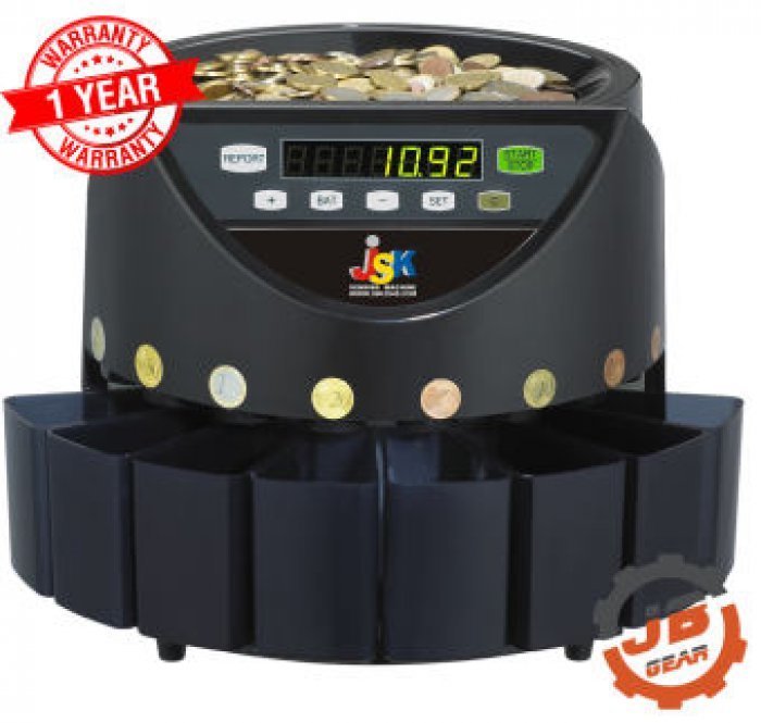 เครื่องนับเหรียญ คัดแยกเหรียญ JSK รุ่น J-530
