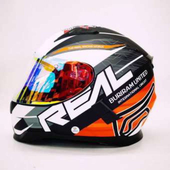 หมวกกันน็อค Real Harrier Buriram 2 ( เรียล แฮริเออร์ บุรีรัมย์ 2019 ) **ส่งฟรี มีเก็บเงินปลายทาง**