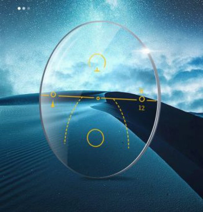 (((1คู่))) Progressive Lens +Blu-ray เลนส์โปรเกรสซีฟสำเร็จรูป เลนส์อัจฉริยะ มองใกล้-กลาง-ไกล วิสัยทัศน์ชัดทุกระยะ