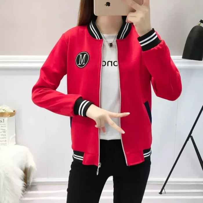 เสื้อแจ็คเก็ตแขนยาวมีซิป ลายใหม่ยอดฮิตเกาหลี เสื้อโค้ด เสื้อกันหนาว เสื้อแขนยาว เสื้อกันหนาวแขนยาว ผ้าดีใส่สบายกันน้ำ 3สี 4ไซส JD CLOTHING