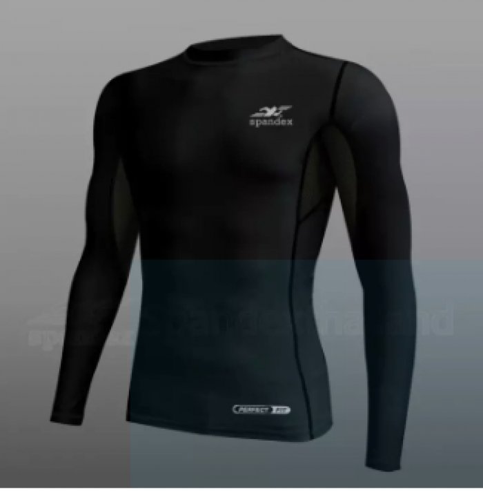 Spandex NS001+S001SF เสื้อรัดกล้ามเนื้อแขนยาว+กางเกงรัดกล้ามเนื้อขาสั้น