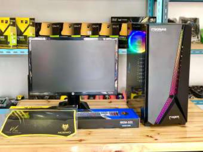 CORE I5 / RAM8GB / HDD1TB /SSD120GB / GTX1060 3GB/GTX1050TI 4GB/RX560 4GB / จอ19-20 นิ้ว แรงๆเล่นเกมส์ PUBG GTAV สตีมเมอร์ หรือตัดต่อ ของแถมครบเซ็ท