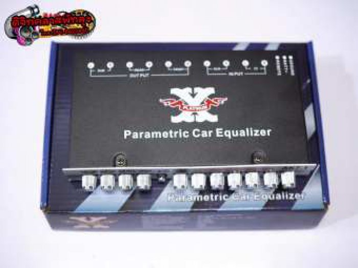ปรีแอมป์รถยนต์ 7 แบนด์ AK7.1 แบรนสีเงิน PLATINUM-Xปรีแอมป์ติดรถยนต์ เสียงดี คุณภาพเยี่ยม กลางแหลมใส ชัดเจนทุกย่านความถี แยกซับอิสระ