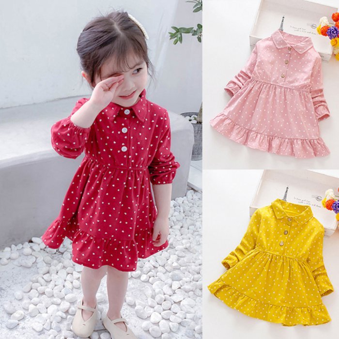 [Kttrade]ชุดกระโปรงสำหรับเด็กผู้หญิง น่ารักใส่สบาย