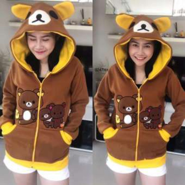 เสื้อกันหนาว ฮู้ดการ์ตูน TT 33