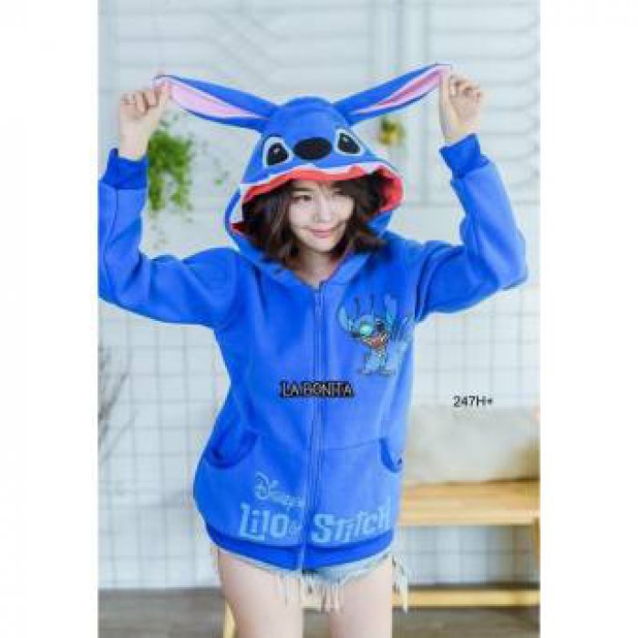S0247-24 เสื้อกันหนาว ฮู้ดการ์ตูน