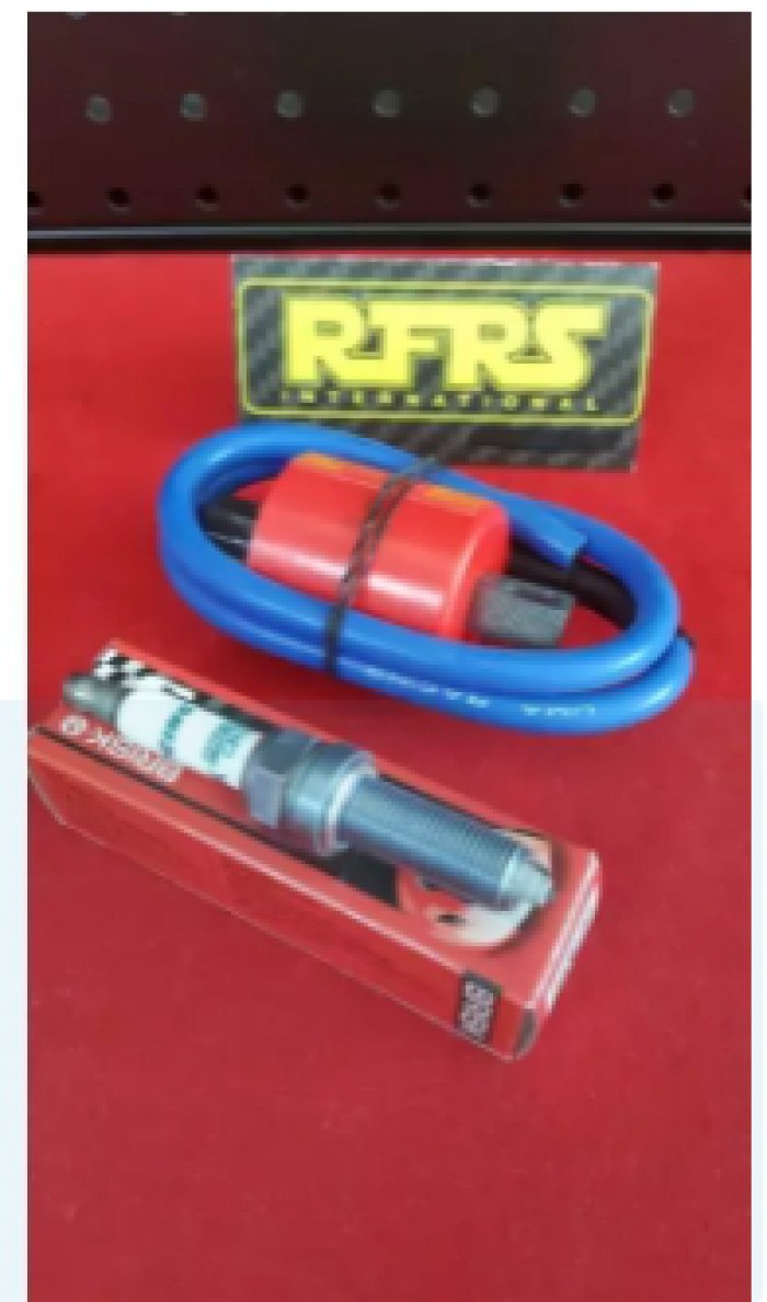 หัวเทียน Brisk LGS 4 เขี้ยวเทพ + คอยล์ไฟแต่ง คู่นี้เหมาะกับ Yamaha Nmax Aerox ของแท้ 100% จากร้าน RFRS