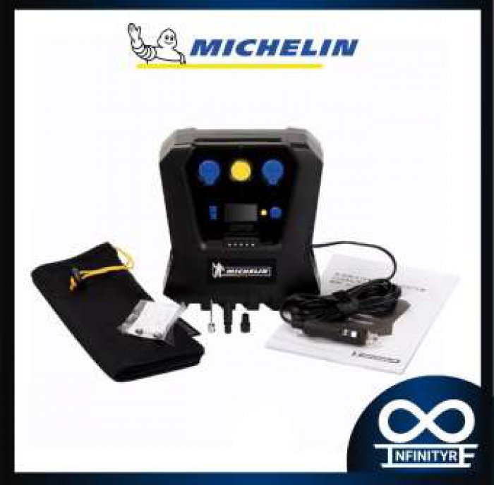 Michelin Digital Power Source เครื่องปั๊มลมอเนกประสงค์ชนิดไฟฟ้า เครื่องเติมลมยาง ปั๊มลมไฟฟ้า ปั๊มลม มิชลิน รุ่น Pre-Set 12266