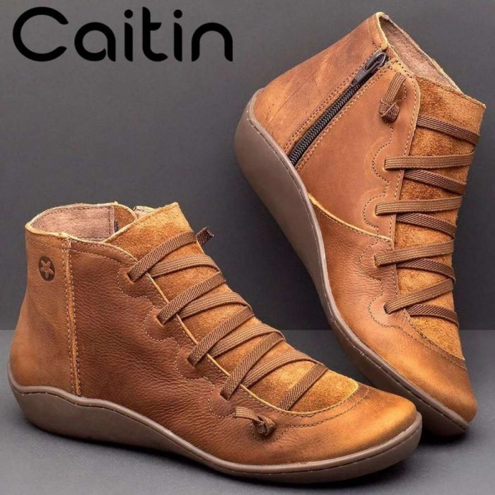 รองเท้าบูทแฟชั่นสตรี caitin