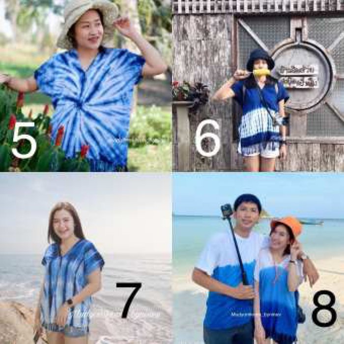 เสื้อมัดย้อมผู้หญิง เลือกลายได้ (แจ้งลายทางแชท)