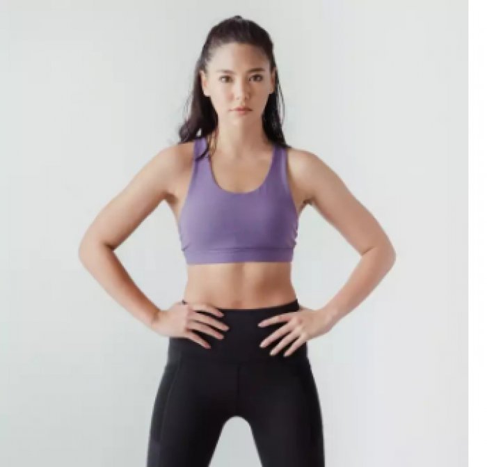On The Blogs - Y to Back Bra in Lavender
