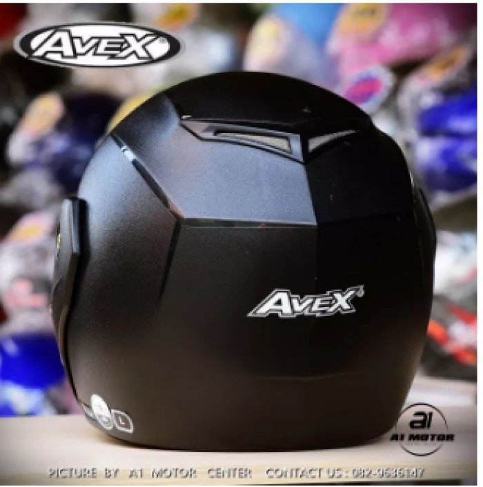 หมวกกันน็อคเปิดคางได้ Avex รุ่น CRUX