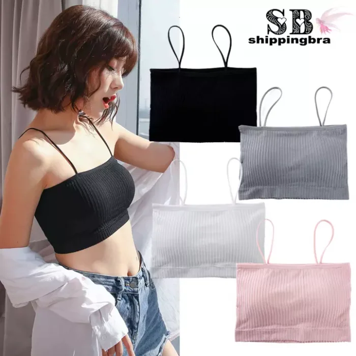 [ Shippingbra ] SB-789 สายเดี่ยวผ้าคอตตอน ชุดชั้นในแฟชั่น