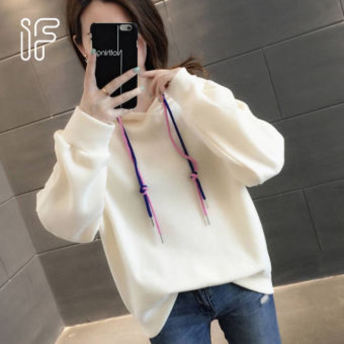 LZD1243 เสื้อฮูดแฟชั่น สไตล์เกาหลี สวมใส่สบาย น่ารัก สไตล์นักเรียน