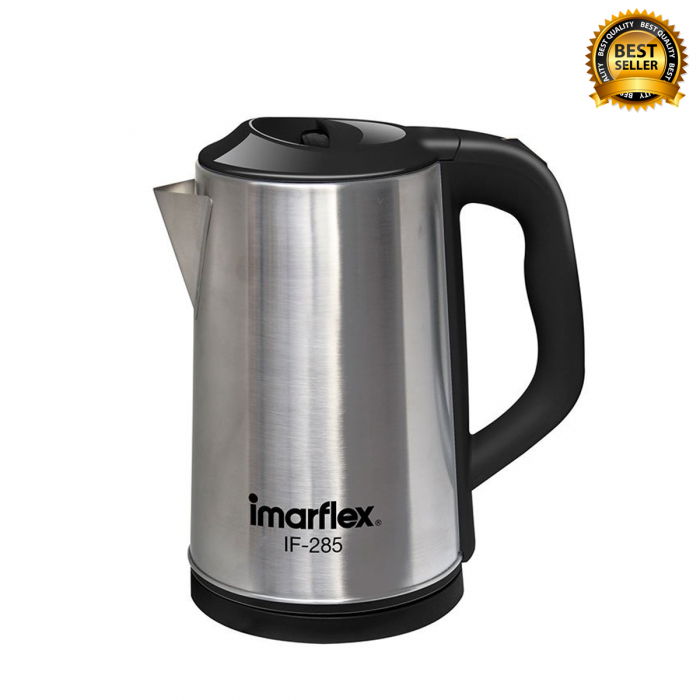 imarflex กาต้มน้ำไฟฟ้า ขนาด 3 ลิตร ต้มน้ำเดือดเร็วทันใจ ตัดไฟอัตโนมัติเมื่อน้ำเดือด สเตนเลส ไม่เป็นสนิม ตัดไฟอัตโนมัติเมื่อน้ำเดือด