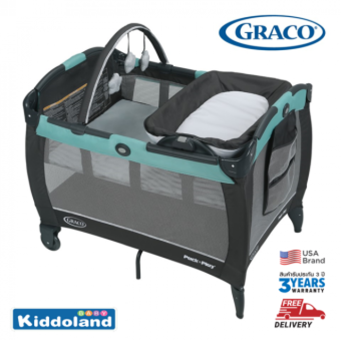 Graco เตียงสำหรับเด็ก Graco Pnp Rev Napper & Changer-Tenley