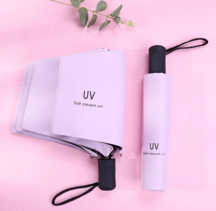 ร่มพับ 3 ตอน ร่มกันฝน ร่มกันแดด ร่มกันยูวี ร่มกันUV ร่มพับได้ ร่ม uv Umbrella คุณภาพดีราคาถูก