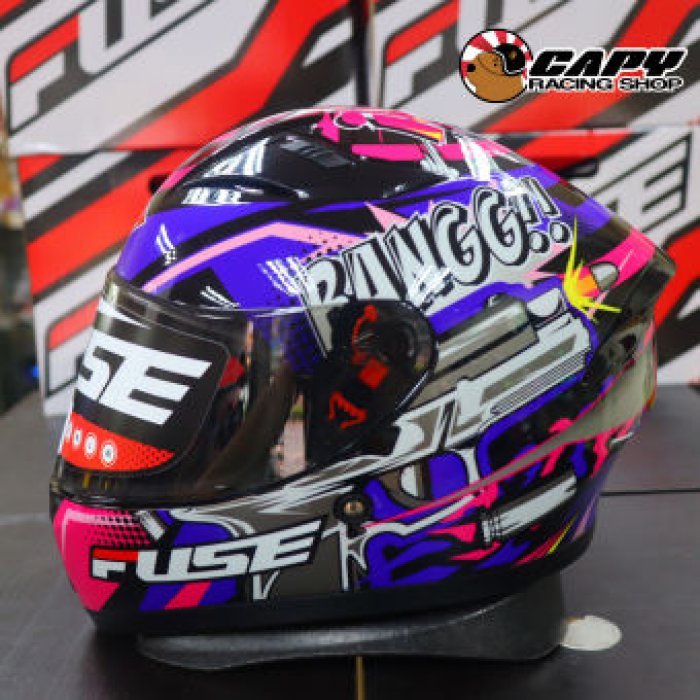⭐⭐⭐⭐⭐หมวกกันน็อค Fuse รุ่น razor น้ำหนักเบามาก หลากหลายสี #ของแถมเพียบ