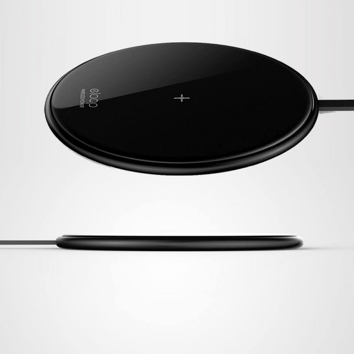 Eloop รุ่น W1 ที่ชาร์จไร้สาย ชาร์จเร็ว 10W 2A Qi Wireless Quick Fast Charger for รองรับระบบ IOS / Samsung รองรับอุปกรณ์ Qi ทุกรุ่น แท่นชาร์จไร้สาย