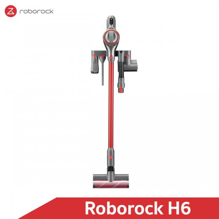 [รับประกัน 2 ปีเต็มกับศูนย์ Roborock Care] เครื่องดูดฝุ่น ไร้สาย พลังงานสูง โรโบร็อค Roborock H6 - Version Solf Brush (Global Version) *ขาตั้งวางกับพื้นต้องซื้อแยก