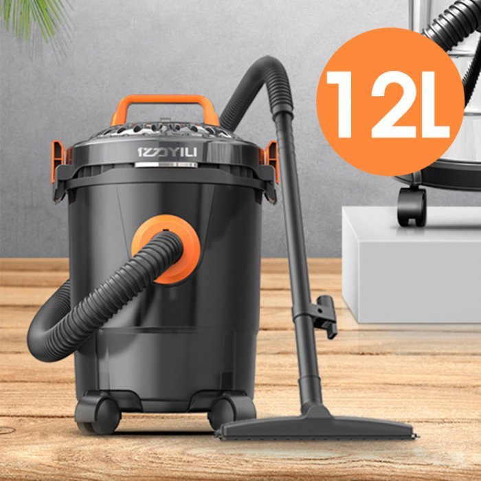 Powerhub เครื่องดูดฝุ่น ตวามจุ 12 ลิตร กำลังไฟ 1200 วัตต์ ขนาดกะทัดรัด แรงดูดดี