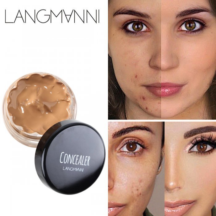 ของแท้ LANGMNNI คอนซีลเลอร์ 12g การปกปิดตาดำ จุดต่างดำ ผิวเหลือง รูขุมขนกว้างและรอยสิว เนื้อบางเบา ปกปิด ปกปิดริ้วรอย ปกปิดรอยสิว รอยสัก กันน้ำกันเหงื่อ ให้หน้าดูมีมิติขึ้น รองพื้น ปรับสีผิวให้กระจ่าง