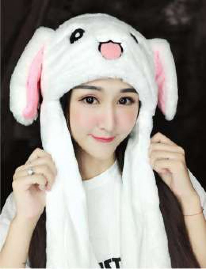 หมวกกระต่าย หูกระดิกได้ขยับได้ หูกระต่ายดุ๊กดิ๊ก น่ารักๆ