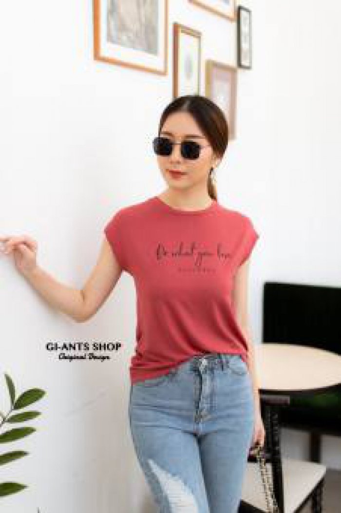 Fashion by meme เสื้อยืด แขนล้ำ ผ้าเรย่อน 100% ผ้านิ่ม เบา การันตีด้วยป้าย Gi-ant เสื้อยืดสุดคุ้ม ถูก &ทน เท่ห์ ต้องมี