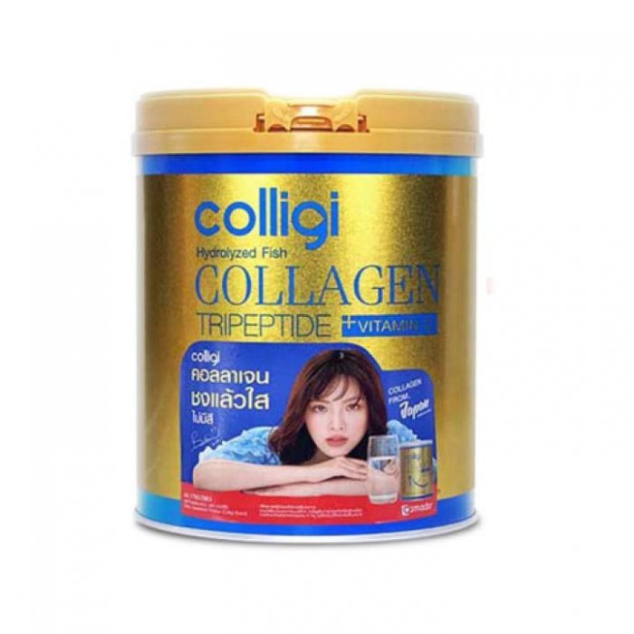 [กระปุกใหญ่] Amado Colligi Collagen TriPeptide + Vitamin C คอลลิจิ คอลลาเจน [201 g.]