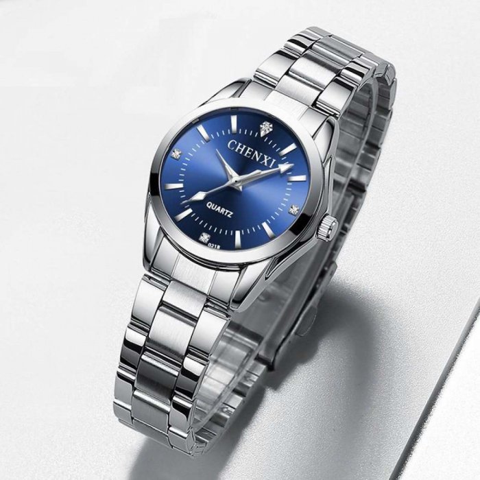 【ซื้อ 1 ฟรี 1 ของขวัญ】แฟชั่นผู้หญิงนาฬิกา Chenxi ธุรกิจคลาสสิกควอตซ์นาฬิกาหรูหญิงส่องสว่างนาฬิกาข้อมือกันน้ำสุภาพสตรีนาฬิกา