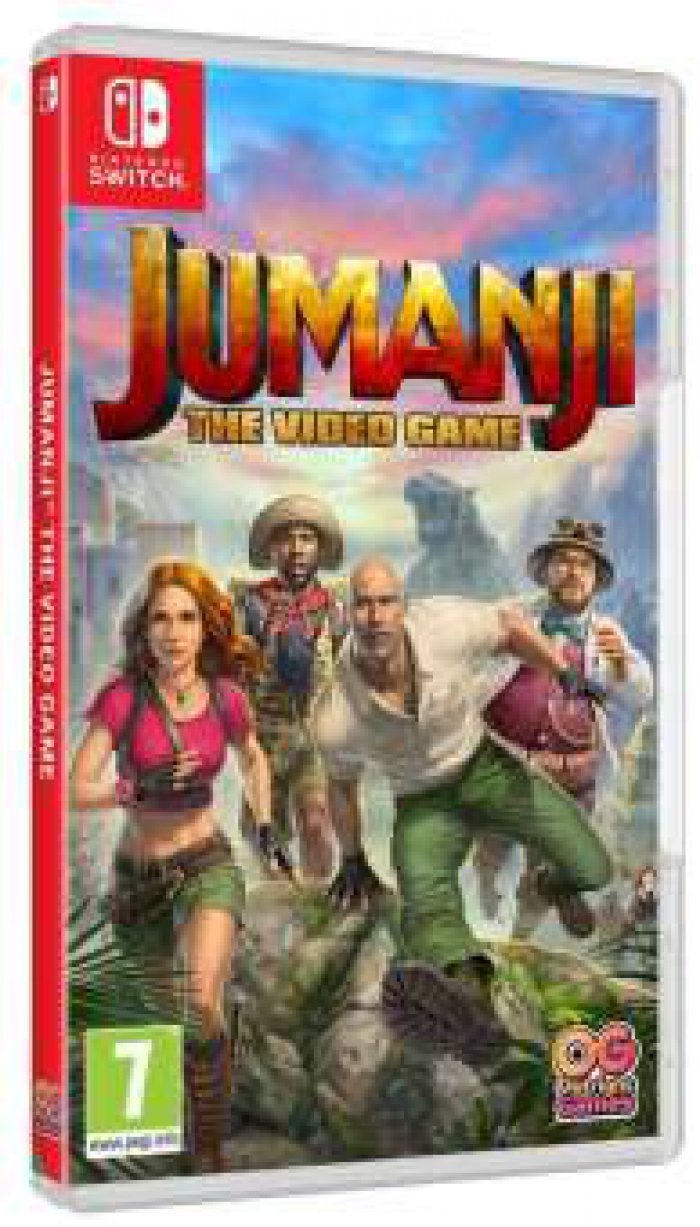 nintendo switch jumanji the video game ( english zone 2 )