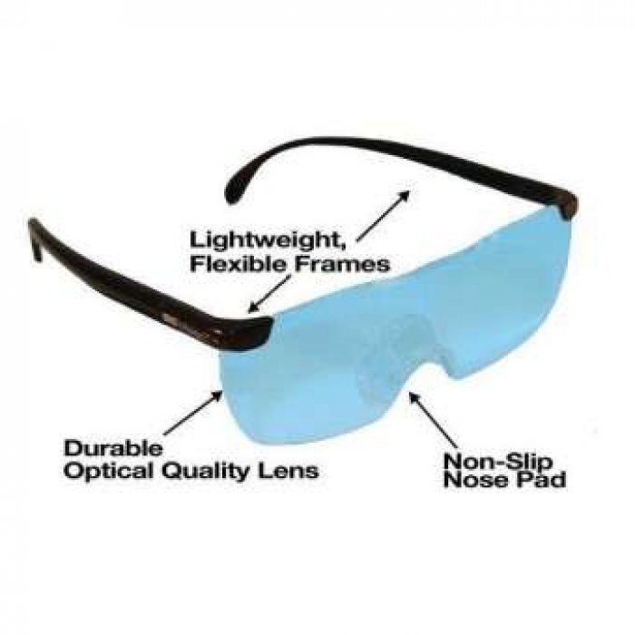 Big Vision Eyewear แว่นตาขยายไร้มือจับ แว่นขยายชนิดสวมใ ขยายชัดถึง 160 เท่า พร้อมส่งทุกวัน