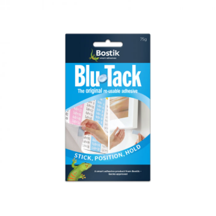 กาวดินนำ้มัน Bostik Blu-Tack The Original Re-usable Adhesive 75 g. ไม่มีสารเคมี