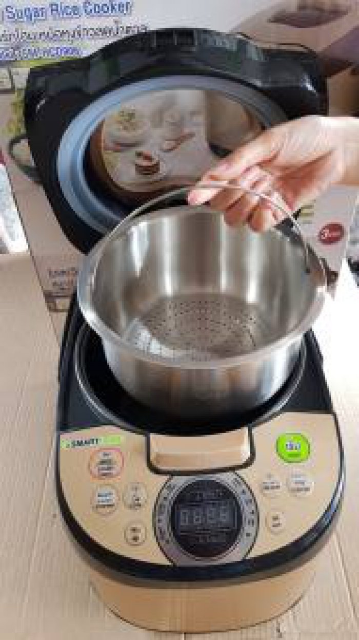 SMARTHOME หม้อหุงข้าวลดน้ำตาลLow Sugar Rice Cooker SM-RCD906 1.8 ลิตร รับประกัน3ปี
