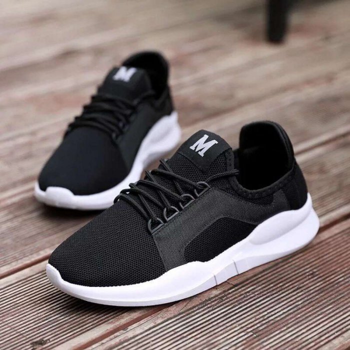 M sport shoes รองเท้าผ้าใบ รองเท้าผ้าใบผู้ชาย รองเท้าแฟชั่น fashion shoes