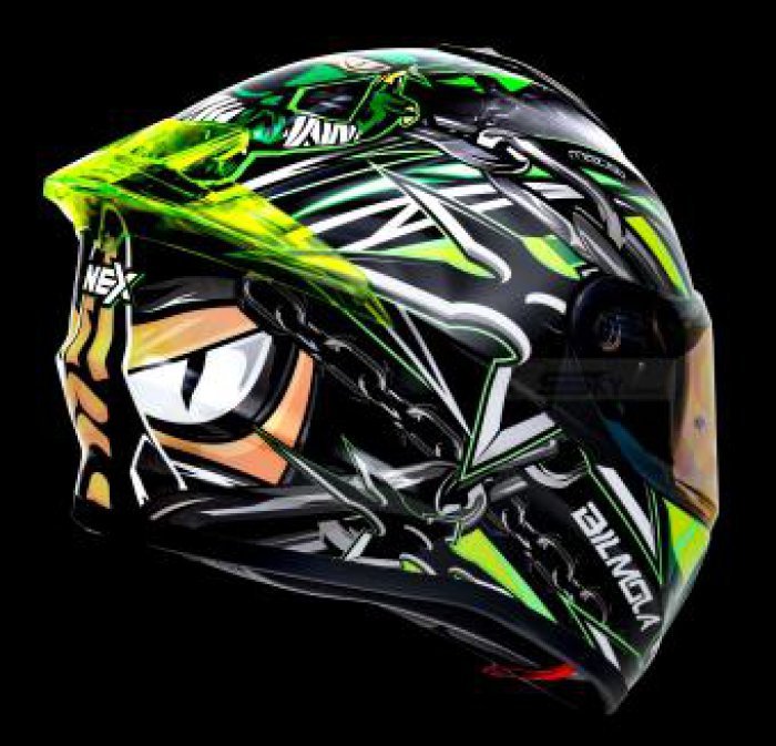 ฺฺฺBILMOLA NEX2020 หมวกกันน็อก รุ่นใหม่ล่าสุด แผ่นนิรภัย2ชั้น จัดส่งฟรี