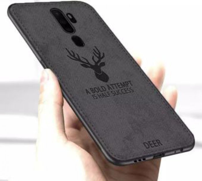 ❌รับประกันสินค้า❌ Deer Case Oppo A5 2020 / Oppo A9 2020 Case Oppo A91 A31 A12 Case Slim HYBRID Soft สำหรับ เคส Oppo A52020 A92020 เคสออฟโป้ เคสโทรศัพท์ เคสมือถือ พร้อมผ้าลินิน ผ้าใบ Stripe กันน้ำ เท่ห
