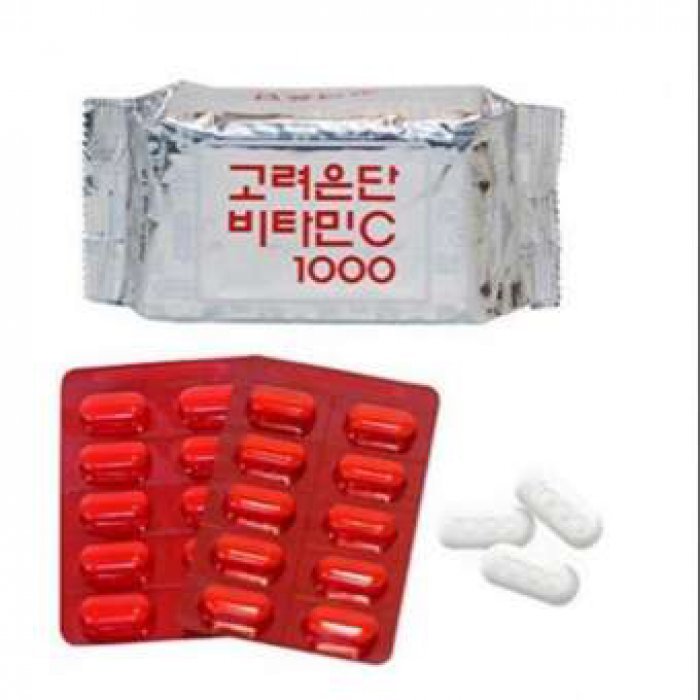 phatpen19 พร้อมส่ง วิตามินซี เกาหลี โคเรียอึนดัน 1000mg KOREA EUNDA VITAMIN C ขายดีที่สุดในเกาหลี 1ห่อมี 60 เม็ด