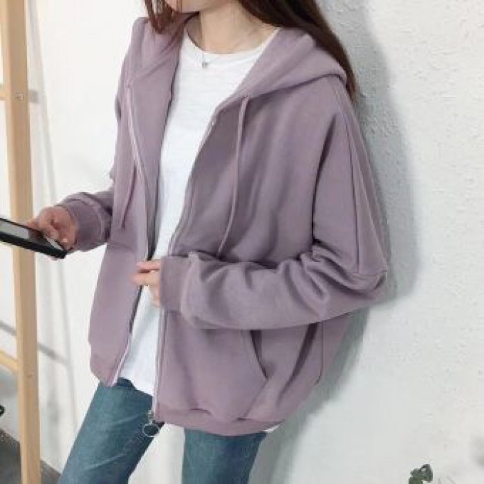 HOTเสื้อฮู้ด เส้อแขนยาว ใส่นุ่มสบาย ไม่หนัก fashionC