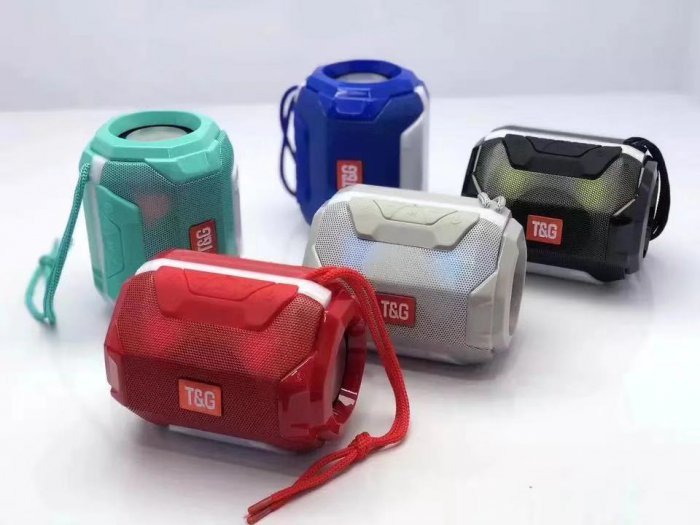 DONGSH TG162 ลำโพงบลูทูธ มีไฟLEDปรับไฟได้ รองรับ FM/USB/MicroSD