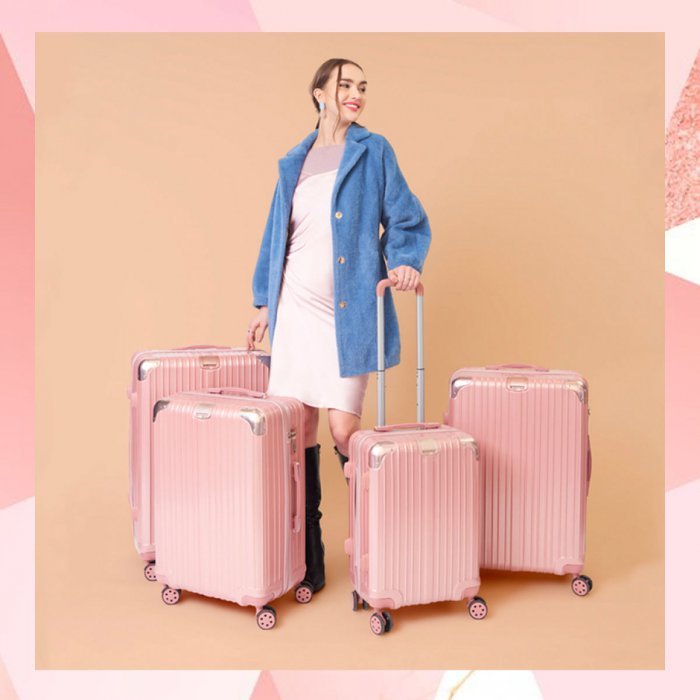 Maisy Daisy กระเป๋าเดินทาง ล้อลาก รุ่น Classy 20/24/26/28 นิ้ว วัสดุ ABS + PC แข็งแรง ทนทาน