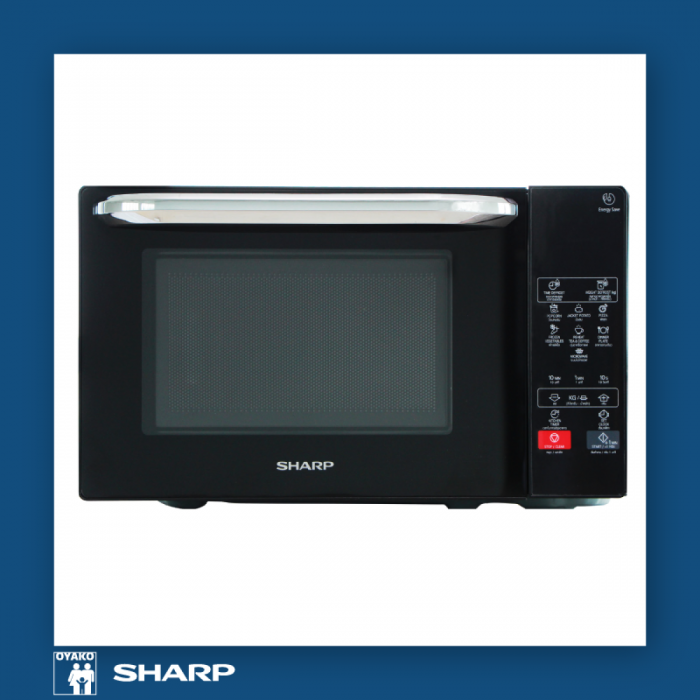  SHARP เตาไมโครเวฟ ระบบดิจิตอล 20 ลิตร รุ่น R-2201F-K รับประกัน 1 ปี