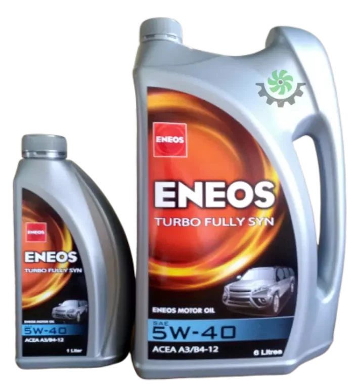 ENEOSน้ำมันเครื่องดีเซล, 5w-40, Fully Synthetics, ACEA A3/B4-12, SAE 5W-40, สังเคราะห์แท้ 100% น้ำมันเครื่องสำหรับเครื่องยนต์ดีเซล เทอร์โบฟูลี่ซิน แถมฟรี 1ลิตร