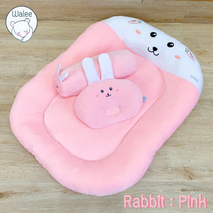 Walee ที่นอนเด็ก Egg-shaped mattress ที่นอนเบาะไข่ ผ้าสแปนเด็กซ์ รุ่นหนานุ่มพิเศษ/ผ้านิ่มพิเศษ รถเข็นเด็ก ชุดเด็กผู้หญิง สเปรย์ฆ่าเชื้อ