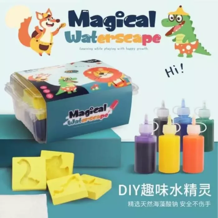 Hot! ของเล่นเจลลี่น้ำ Magical Waterseape สุดฮิต ของเล่นน้ำ DIY ปลอดภัย สำหรับ 3yr!