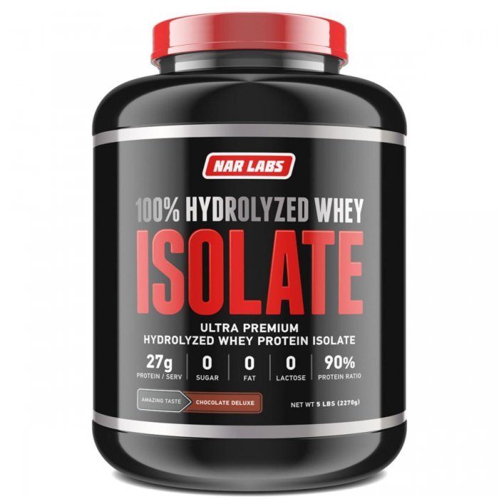 เวย์โปรตีน ไขมัน0 / น้ำตาล0 - HYDROLYZED WHEY ISOLATE 5LB Chocolate Deluxe