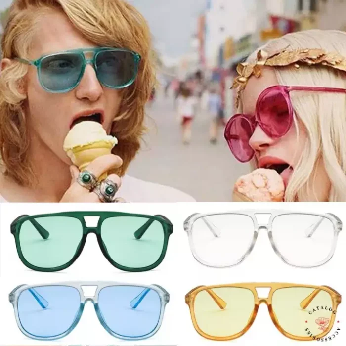◮Catalog Sunglasses◮ แว่นกันแดดแฟชั่น เลนส์ใส มีให้เลือก 4 สี ดีไซด์ทันสมัย แฟชั่นใหม่ล่าสุด